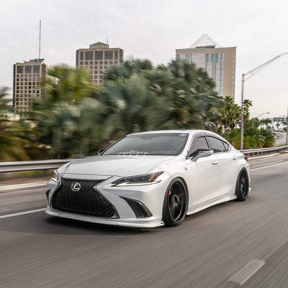 Lexus ES Base Model, F-Sport NIA Full lip Body Kit 5pcs (Front Splitter, Side Skirt Rockers, Rear apron spats) 2019-2025 in ABS