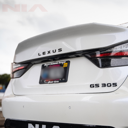 Lexus GS Base Model, F-Sport, GS-F NIA ducktail Spoiler V2 2012-2020 in ABS