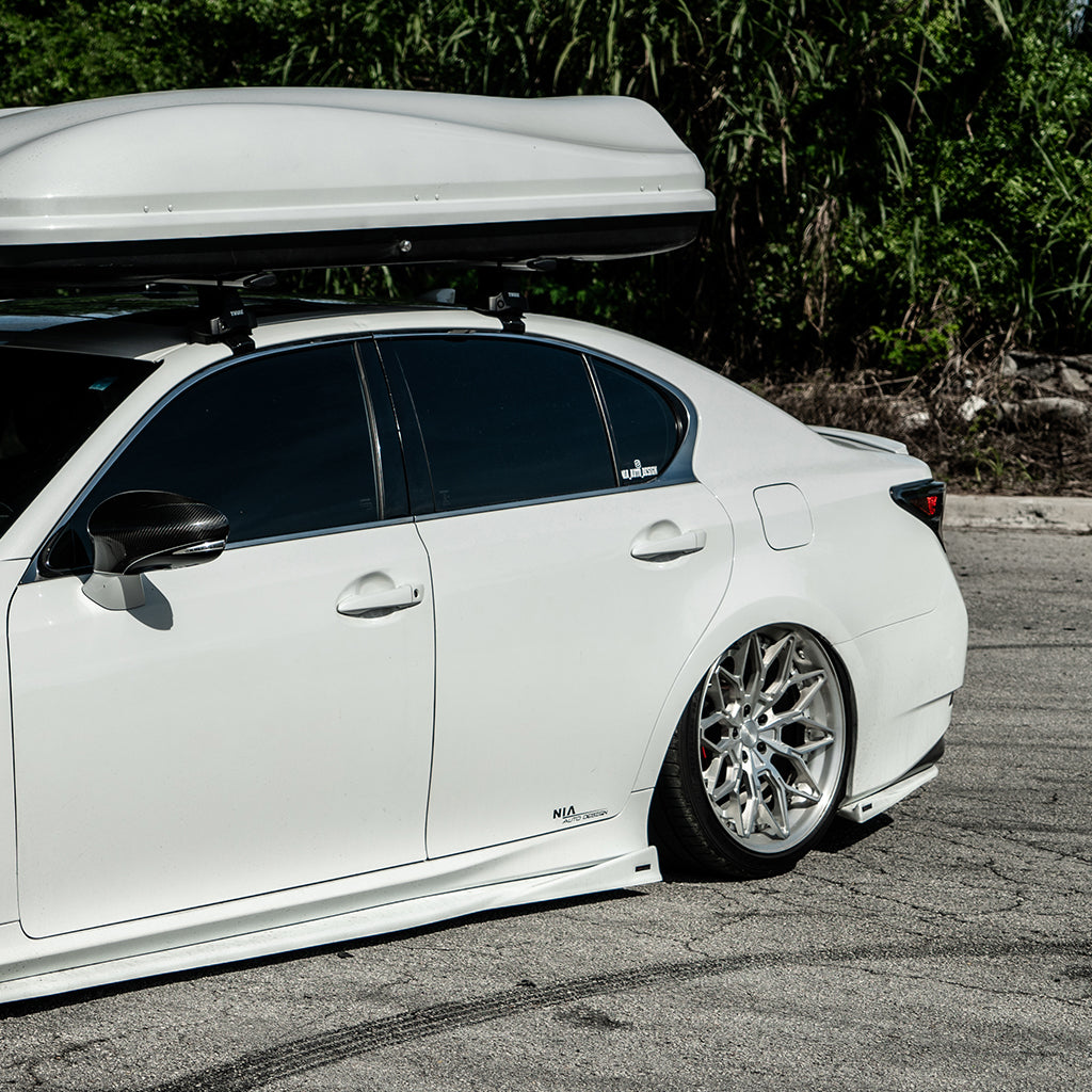 NIA Lexus GS F-Sport NIA Side Skirts Splitter Lip (2012-2015) GS13-SPR-SD-RWB