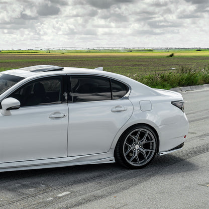Lexus GS Base Model, F-Sport NIA Full lip Body Kit 5pcs (Front Splitter, Side Skirt Rockers, Rear apron spats) 2016-2020 in ABS