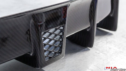NIA Lexus RC-F NIA Full Splitter Lip Kit + Bumper Extension (Front, Sides, Rears, Diffuser)(2020-2024) RCF20-FK+RD
