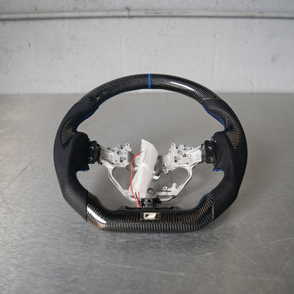 NIA Lexus IS 2006-2013 Carbon Fiber Steering Wheel With Inserts IS06-REG-STW-CFINSRT