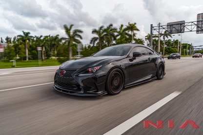 NIA Lexus RC NIA Side Skirt Splitter Lip (2015-18) RC15-SD