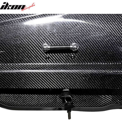Key Lock Car Cargo Roof Box Luggage Roof Carrier 57*29*16 Carbon Fiber