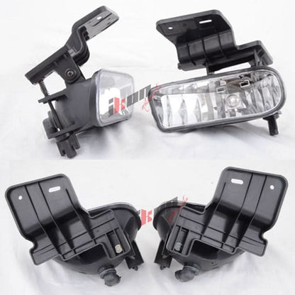 Fits 99-02 Chevyado Clear Lens Fog Light 00-06 Suburban Tahoe+Hid6000K