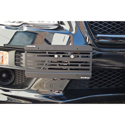 GrimmSpeed License Plate Relocation Kit - 2015-17 Subaru WRX/STI, 2012-16 Impreza/Crosstrek GRM094063