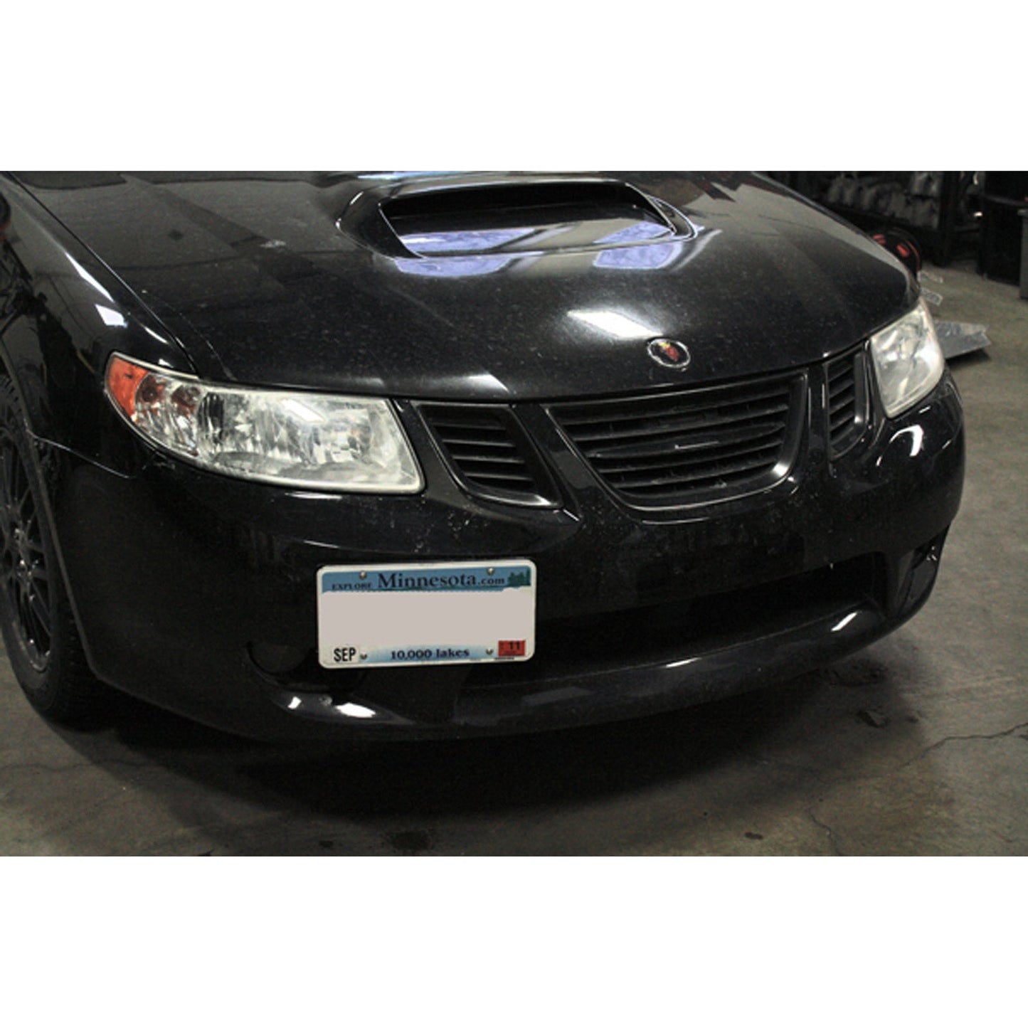 GrimmSpeed License Plate Relocation Kit - 2002-07 Subaru Impreza/WRX/STI GRM094005