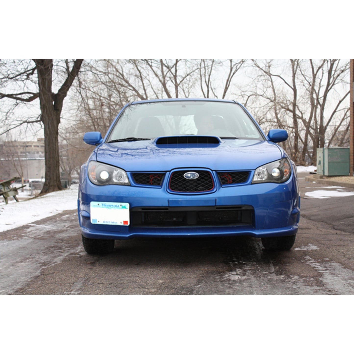 GrimmSpeed License Plate Relocation Kit - 2002-07 Subaru Impreza/WRX/STI GRM094005