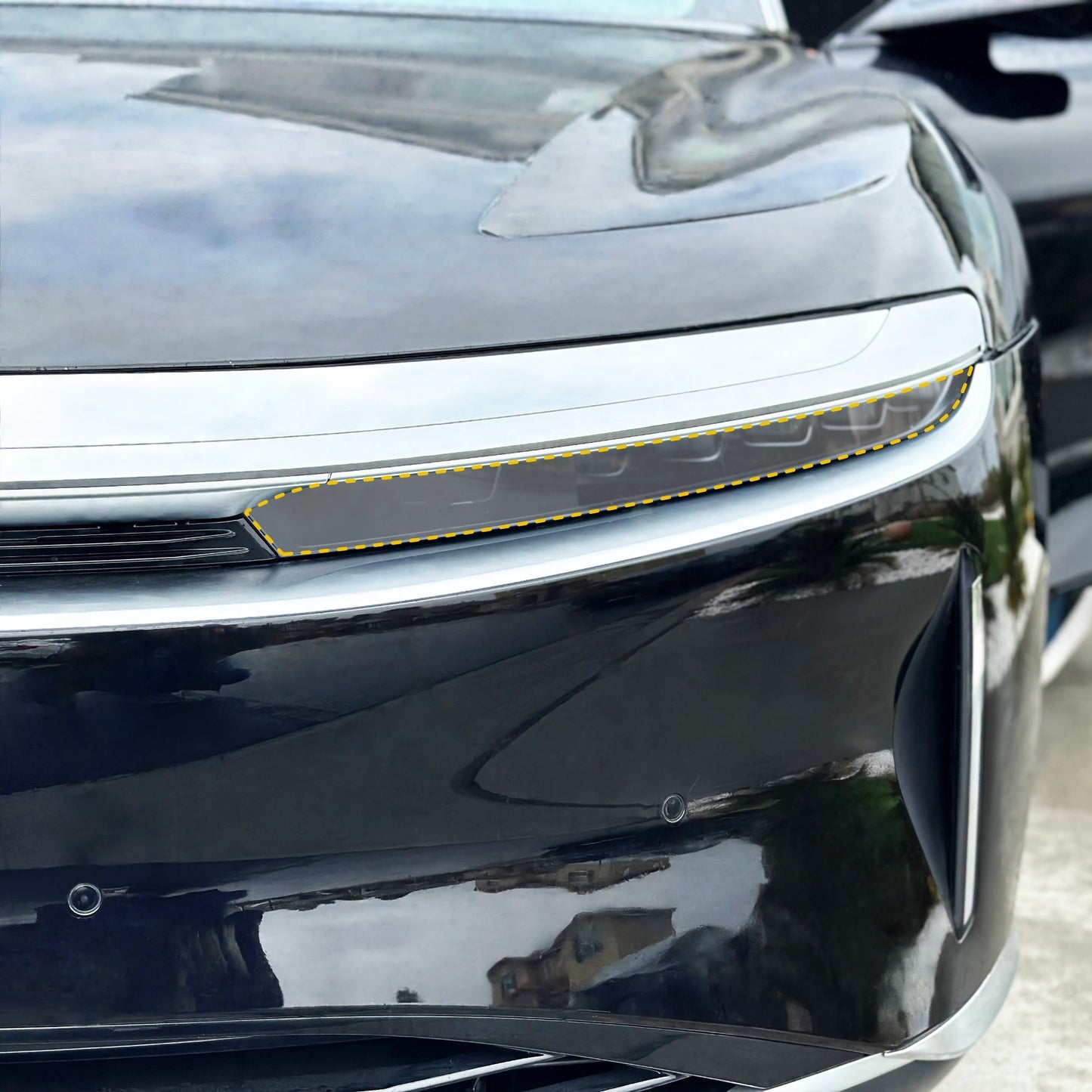 Headlights & Tail Lights | Clear & Tinted PPF for Lucid Air