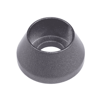 ZSPEC M8 Angled Cup Finish Washers for SHSC Socket-Cap Fasteners, Billet, 10-Pack