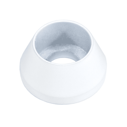 ZSPEC M8 Angled Cup Finish Washers for SHSC Socket-Cap Fasteners, Billet, 10-Pack