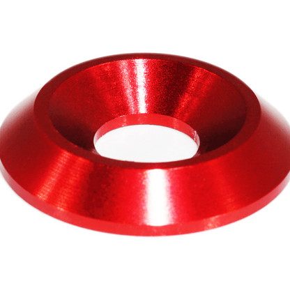 ZSPEC M5 Billet Fender-Finish Dress Up Washers for M5 FHSC Fasteners, 10-Pack