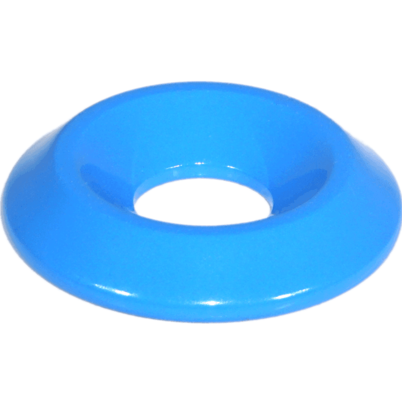 ZSPEC M5 Billet Fender-Finish Dress Up Washers for M5 FHSC Fasteners, 10-Pack