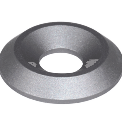 ZSPEC License Plate Bolts, Fender-Style, M6-1.0 Stainless & Billet Washers, 8-Pack