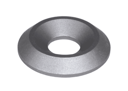 ZSPEC M6 Billet Dress Up Fender-Finish Washers for FHSC Fasteners, Billet, 10-Pack