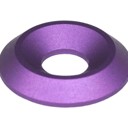 ZSPEC M5 Billet Fender-Finish Dress Up Washers for M5 FHSC Fasteners, 10-Pack