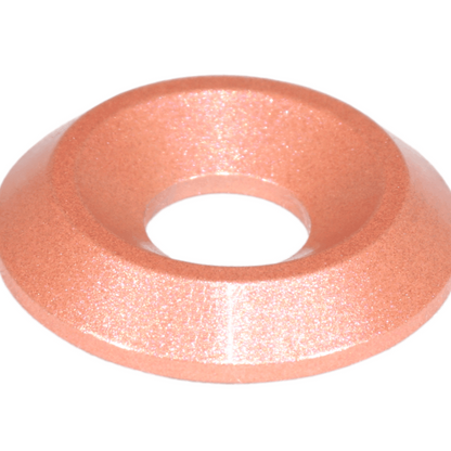 ZSPEC M5 Billet Fender-Finish Dress Up Washers for M5 FHSC Fasteners, 10-Pack