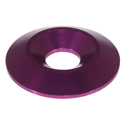 ZSPEC M6 Wide Fender-Finish Dress Up Washers, for M6 FHSC Fasteners, Billet, 10-Pack