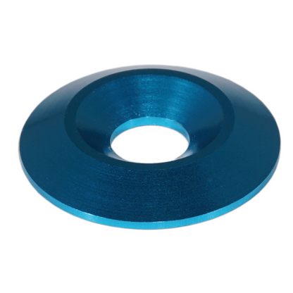 ZSPEC M6 Wide Fender-Finish Dress Up Washers, for M6 FHSC Fasteners, Billet, 10-Pack