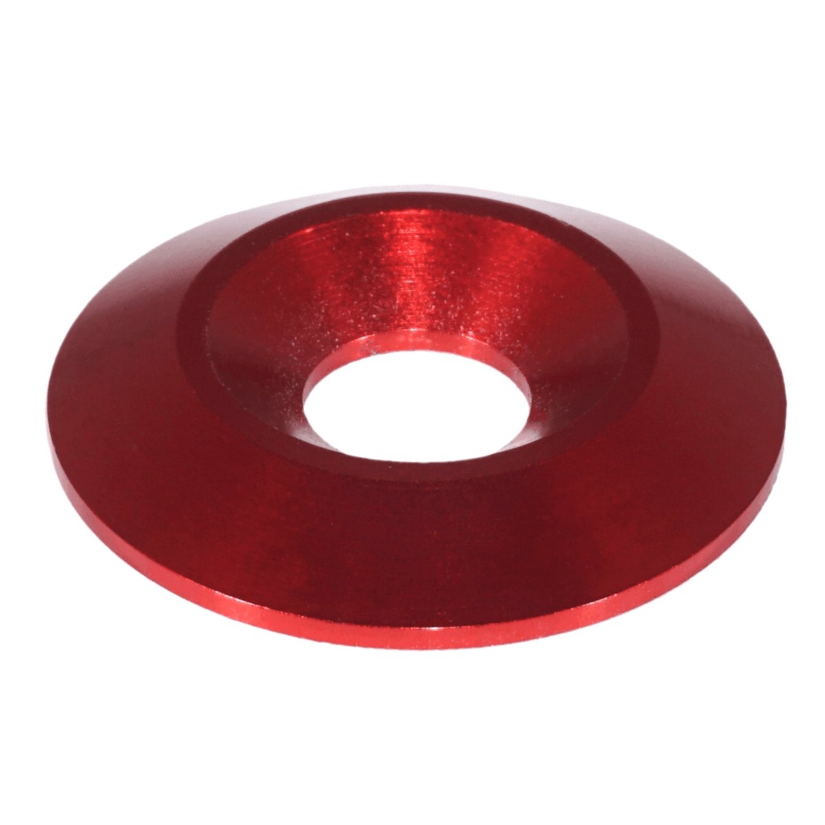 ZSPEC M6 Wide Fender-Finish Dress Up Washers, for M6 FHSC Fasteners, Billet, 10-Pack