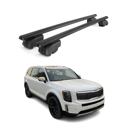 2020-2025 Kia Telluride Roof Rack Cross Bars Black