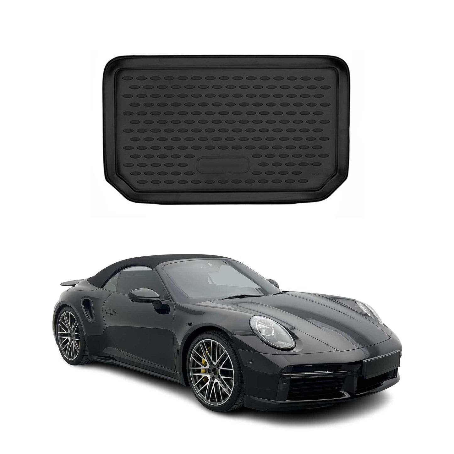 2020-2024 Porsche 911 Coupe Cargo Liner Trunk Mat All Weather Black
