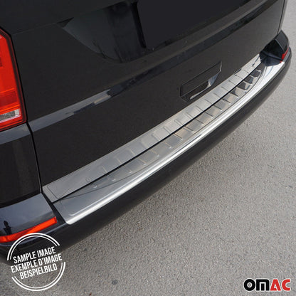 OMAC Chrome Rear Bumper Guard For BMW 5 Series F11 2010-2011 Trunk Sill Cover S.Steel 1218095