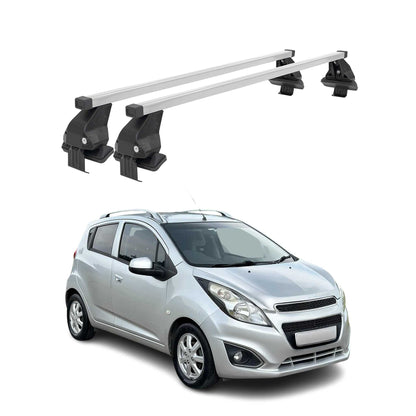 2016-2022 Chevrolet Spark Roof Rack Cross Bars Silver