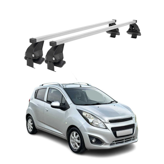 2016-2022 Chevrolet Spark Roof Rack Cross Bars Silver