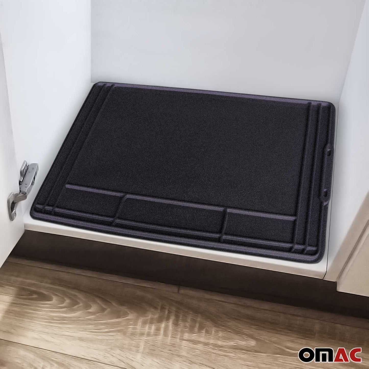 OMAC High Quality Kitchen Under Sink Cabinet Protection Mat Waterproof Raised Edge U022244