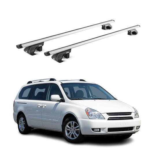 2002-2014 Kia Sedona Roof Rack Cross Bars Luggage Carrier 2 Pcs
