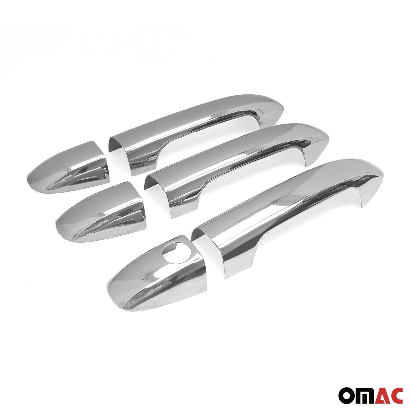 OMAC Car Door Handle Cover Protector for Mercedes Metris 2016-2024 Stainless Steel 6x '4733046