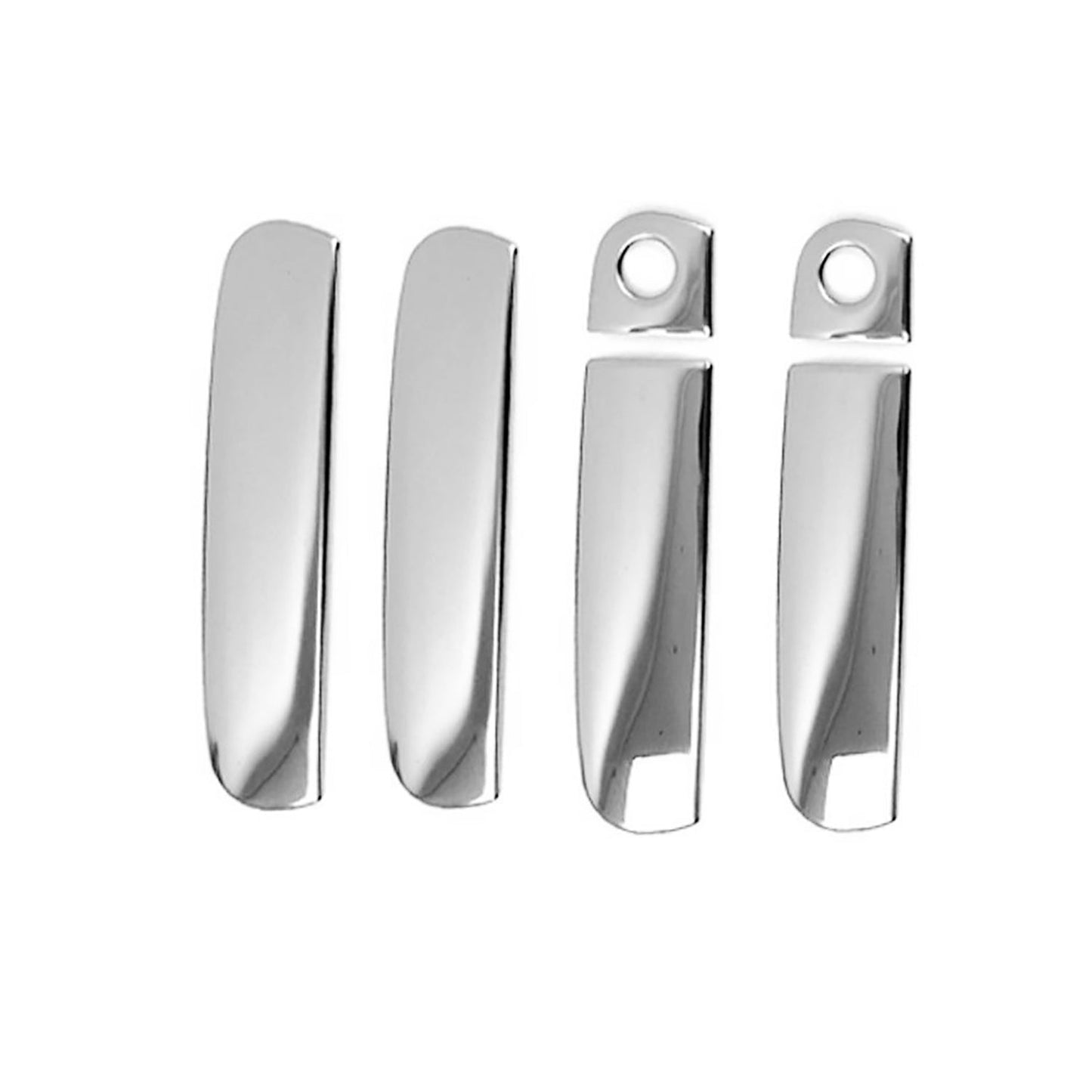 OMAC Car Door Handle Cover Protector for Audi A8 L 1997-2003 Steel Chrome 6 Pcs U004918