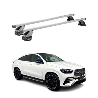 2020-2026 Mercedes GLE Class Coupe C167 Roof Rack Cross Bars Silver