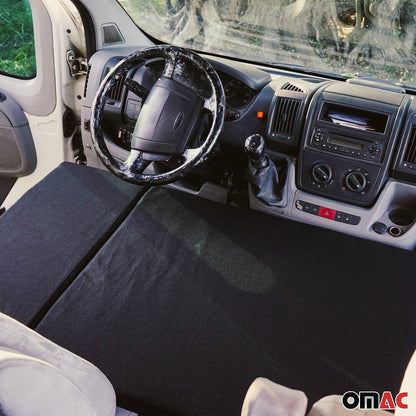 2014-2025 RAM ProMaster Front Cab Camper Bed Mattress Bed Black 1Pc