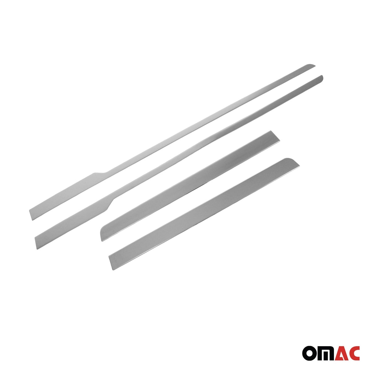 OMAC Side Door Molding Trim for Hyundai Tucson 2022-2024 Steel Silver 4x 3255131