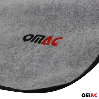 OMAC Car Rear Bumper Protector Mat Fabric fits Jeep Trunk Pet Cargo Liner Waterproof U021185