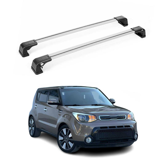 2009-2013 Subaru Forester Roof Rack Cross Bars Silver