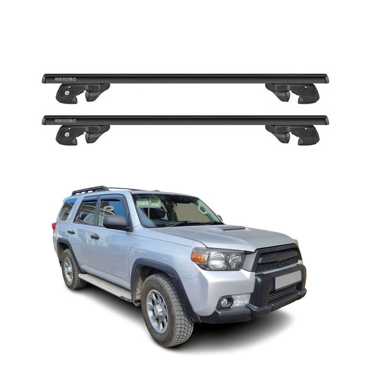 2010-2024 Toyota 4Runner Roof Rack Cross Bars Black