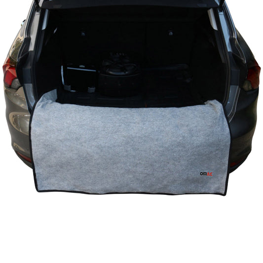 OMAC Car Rear Bumper Protector Mat Fabric fits Tesla Trunk Pet Cargo Liner Waterproof U021199