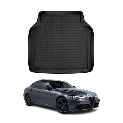 2017-2025 Alfa Romeo Giulia Cargo Liner Trunk Mat All Weather Black