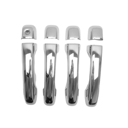 2016-2021 Toyota Land Cruiser Car Door Handle Cover Protector Stainless Steel 8 Pcs