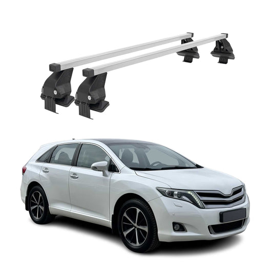 2009-2015 Toyota Venza Roof Rack Cross Bars Silver