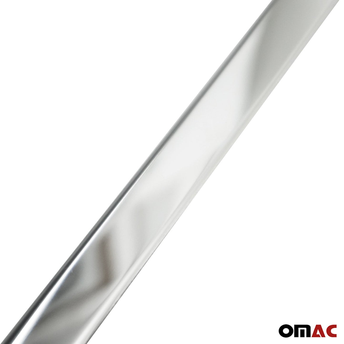 OMAC Rear Trunk Lid Molding Trim for Toyota RAV4 2019-2024 Steel Silver 1Pc 7035052