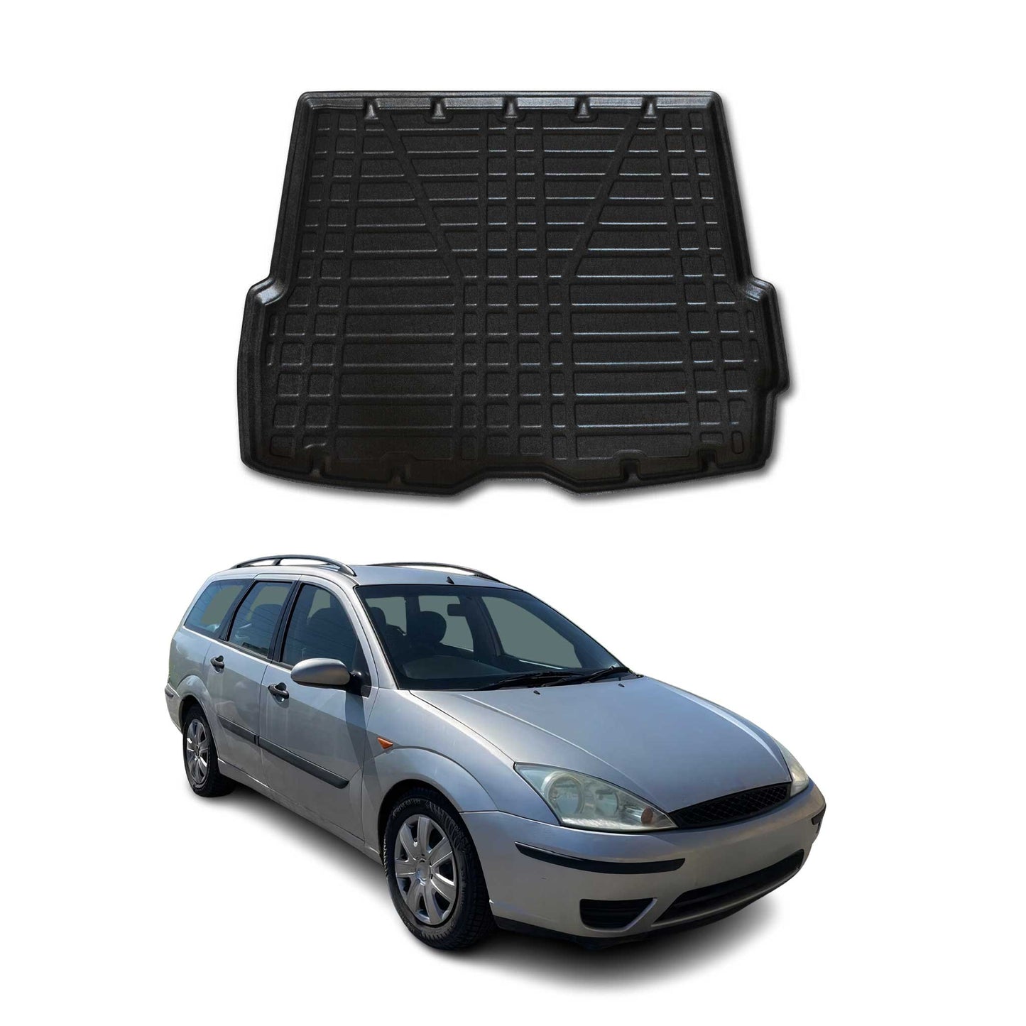 1998-2004 Ford Focus Wagon Cargo Liner Trunk Mat All Weather Black