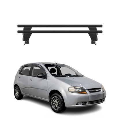 2004-2011 Chevrolet Aveo Hatchback Roof Rack Cross Bars Luggage Carrier 2 Pcs
