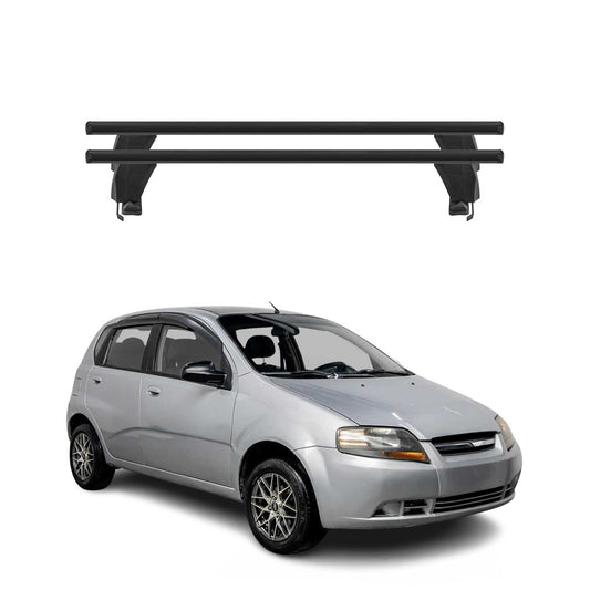 2004-2011 Chevrolet Aveo Hatchback Roof Rack Cross Bars Luggage Carrier 2 Pcs