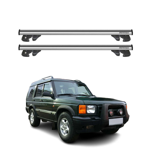 1998-2002 Land Rover Discovery Roof Rack Cross Bars Silver