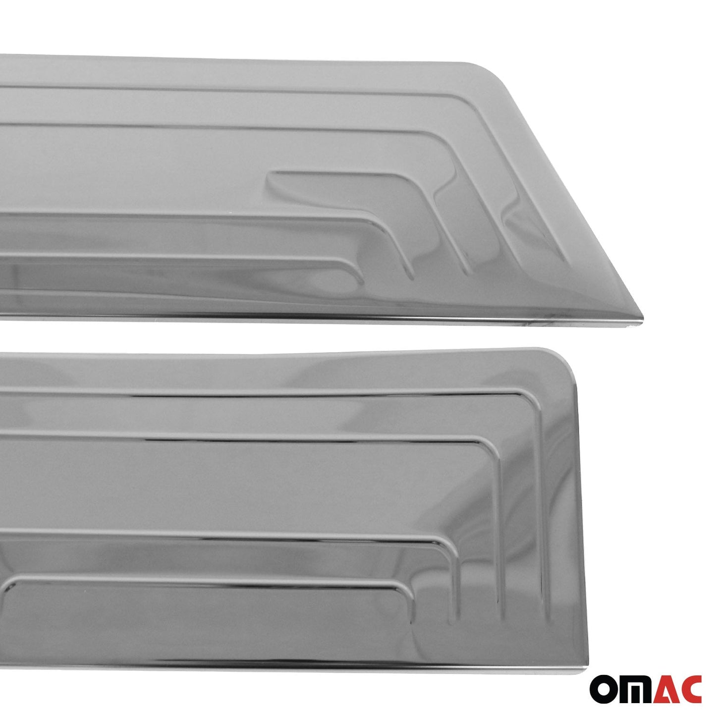 OMAC Door Sill Scuff Plate Scratch for VW T6 Transporter 2015-2021 Steel Dark 3x U015314