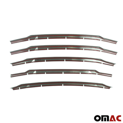OMAC Front Bumper Grill Trim Molding for Ford Transit Courier 2018-2023 Steel 5 Pcs 2625081F
